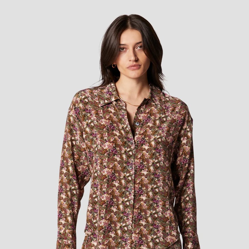 Equipment Mari Silk Shirt